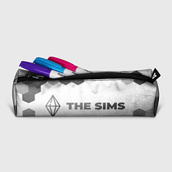 Пенал для ручек The Sims - white gradient по-горизонтали, цвет: 3D-принт — фото 2