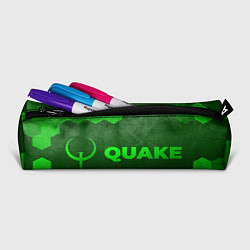 Пенал для ручек Quake - green gradient по-горизонтали, цвет: 3D-принт — фото 2