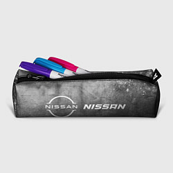 Пенал для ручек Nissan - grey gradient по-горизонтали, цвет: 3D-принт — фото 2