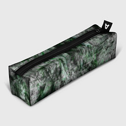 Пенал для ручек Абстракция - grey emerald rock, цвет: 3D-принт