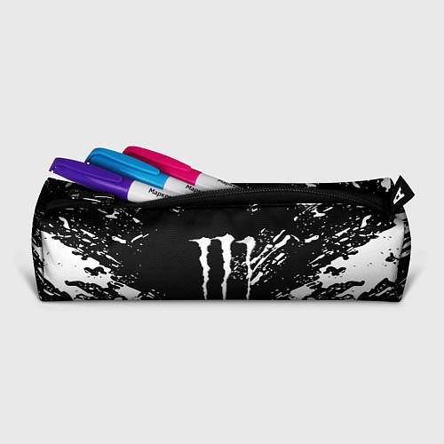 Пенал Monster energy white splash / 3D-принт – фото 2