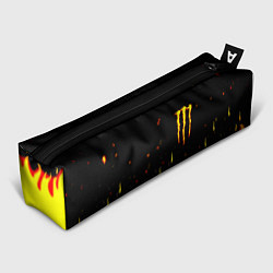Пенал для ручек Monster energy fire steel, цвет: 3D-принт