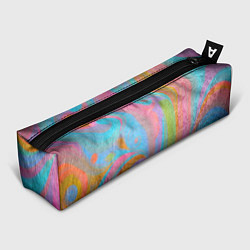Пенал для ручек Абстракция - multicolored curves, цвет: 3D-принт