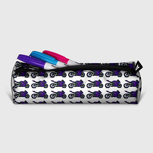 Пенал Motorcycle purple gloss / 3D-принт – фото 2