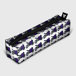 Пенал Motorcycle purple gloss