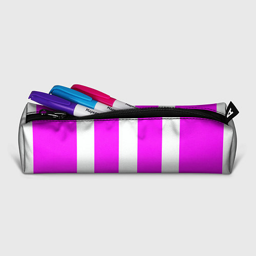 Пенал Color white pink line / 3D-принт – фото 2