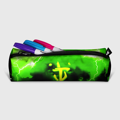 Пенал Doom шторм кислотное лого / 3D-принт – фото 2