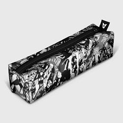 Пенал для ручек Monster energy black sticker, цвет: 3D-принт