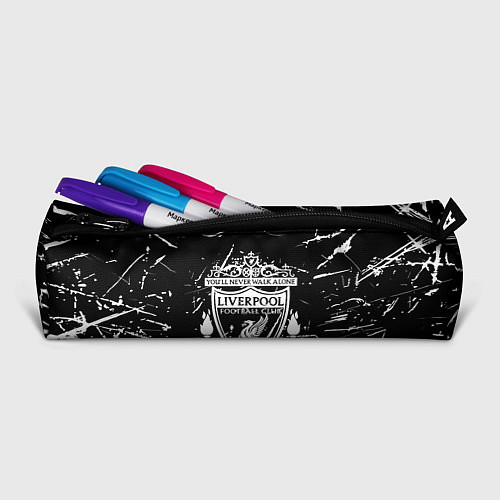 Пенал Ливерпуль краски штрихи / 3D-принт – фото 2