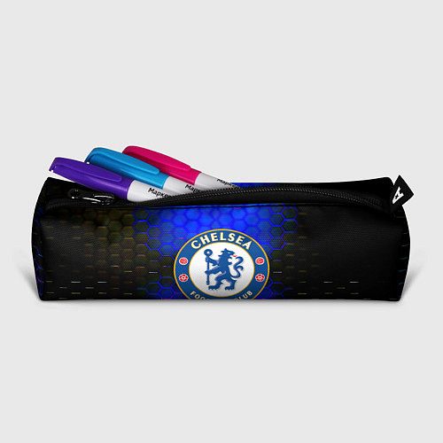 Пенал Chelsea соты неоновые / 3D-принт – фото 2