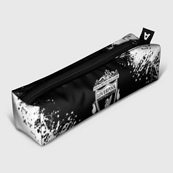 Пенал для ручек Liverpool белые краски текстура, цвет: 3D-принт