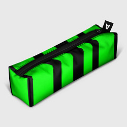 Пенал для ручек Color black green, цвет: 3D-принт