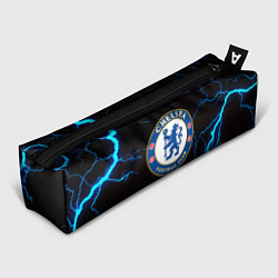 Пенал для ручек Chelsea шторм молнии текстура, цвет: 3D-принт