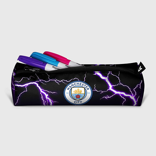 Пенал Манчестер молнии шторм неон / 3D-принт – фото 2