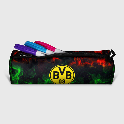 Пенал Borussia красно зеленый огонь / 3D-принт – фото 2
