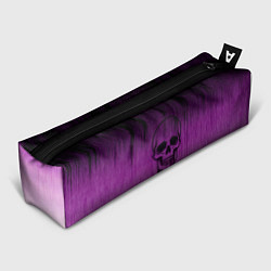 Пенал для ручек Проступающий череп аметист, цвет: 3D-принт
