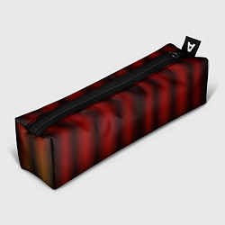 Пенал для ручек Neon red orange lines, цвет: 3D-принт
