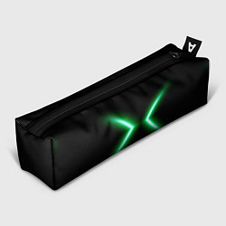 Пенал Neon green lines