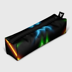 Пенал для ручек Neon multicolored lines, цвет: 3D-принт