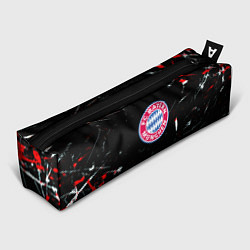 Пенал для ручек Бавария Мюнхен штрихи красок, цвет: 3D-принт