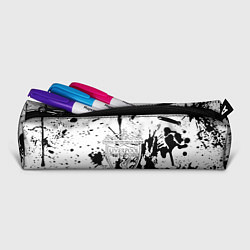 Пенал для ручек Ливерпуль черно белые краски, цвет: 3D-принт — фото 2