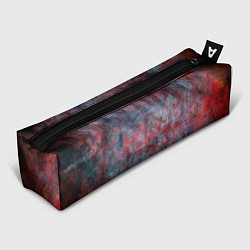 Пенал Абстракция - red rust on blue