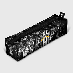 Пенал для ручек Ювентус текстура руки краски, цвет: 3D-принт