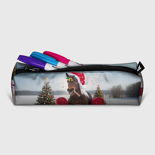 Пенал Новогодний конь / 3D-принт – фото 2