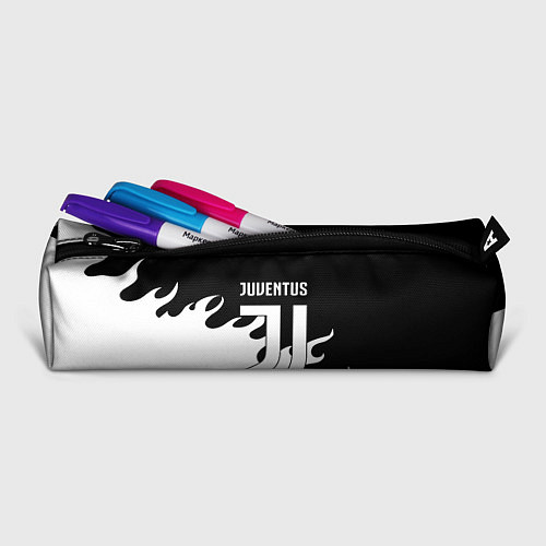 Пенал Ювентус огонь текстура / 3D-принт – фото 2