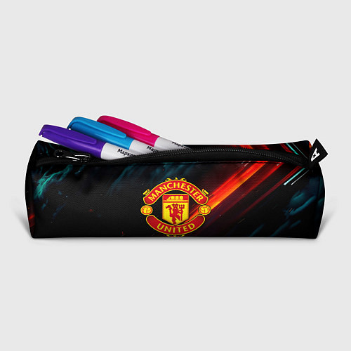 Пенал Манчестер Юнайтед абстракция / 3D-принт – фото 2
