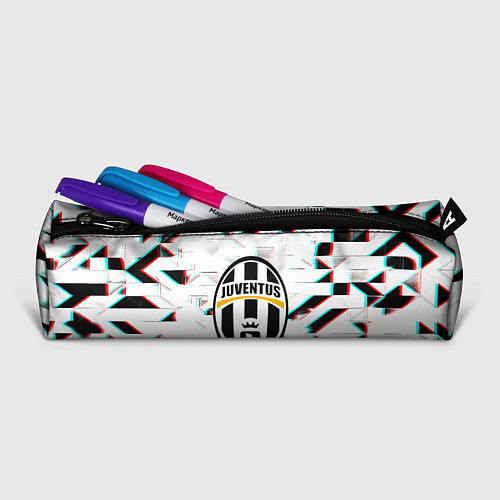 Пенал Ювентус геометрия глитч / 3D-принт – фото 2
