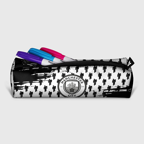Пенал Манчестер сити краски люди / 3D-принт – фото 2