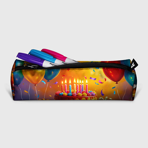 Пенал Радуга праздничного торта / 3D-принт – фото 2