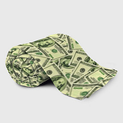 Плед флисовый Benjamin Franklin, цвет: 3D-велсофт — фото 2