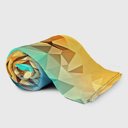 Плед флисовый Битва геометрий, цвет: 3D-велсофт — фото 2