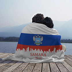 Плед флисовый Samara: Russia цвета 3D-принт — фото 2