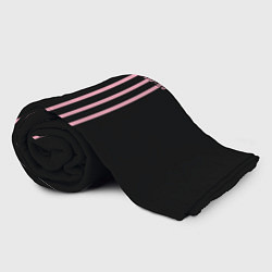 Плед флисовый Black Pink, цвет: 3D-велсофт — фото 2