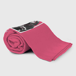 Плед флисовый Гречка: розовое настроение, цвет: 3D-велсофт — фото 2