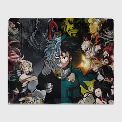 Плед Моя геройская академия 1