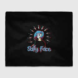 Плед флисовый Sally Face, цвет: 3D-велсофт