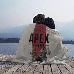 Плед флисовый Apex Legends, цвет: 3D-велсофт — фото 2
