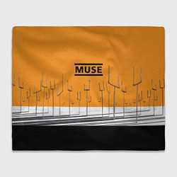 Плед флисовый Muse: Orange Mood, цвет: 3D-велсофт