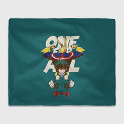 Плед Моя геройская академия