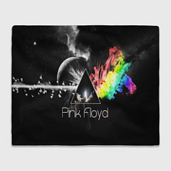 Плед флисовый PINK FLOYD, цвет: 3D-велсофт