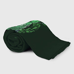 Плед флисовый Green Lantern, цвет: 3D-велсофт — фото 2