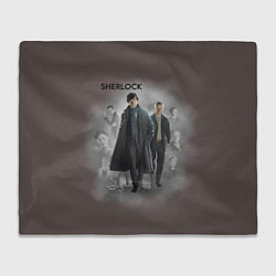 Плед флисовый Sherlock, цвет: 3D-велсофт