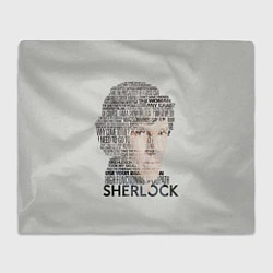 Плед флисовый Sherlock, цвет: 3D-велсофт