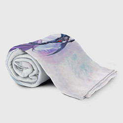 Плед флисовый Shadow class girl, цвет: 3D-велсофт — фото 2