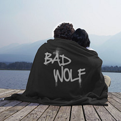 Плед флисовый Bad Wolf, цвет: 3D-велсофт — фото 2