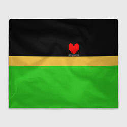 Плед флисовый CHARA FIGHT, цвет: 3D-велсофт